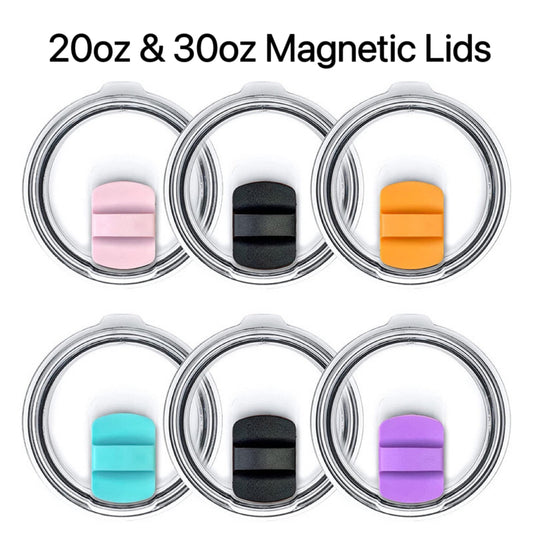 Magnetic lids for 20oz & 30oz car tumbler_Miki